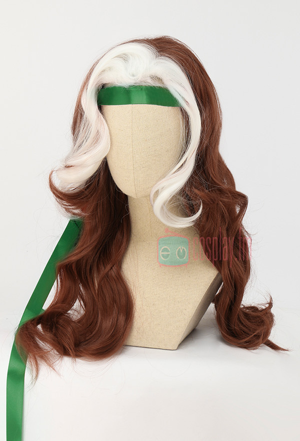 X-Men Anna Marie LeBeau Rogue Brown Wig