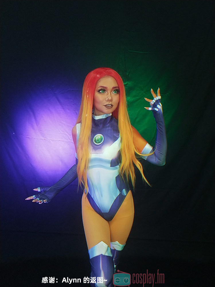 DC Comics Presents Koriand'r Starfire Purple Cosplay Costume