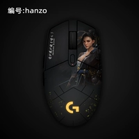 № 23-Logitech G102, G Pro Mouse Film ★ Anti-Scratch и Anti-Slip ★ Hanzo