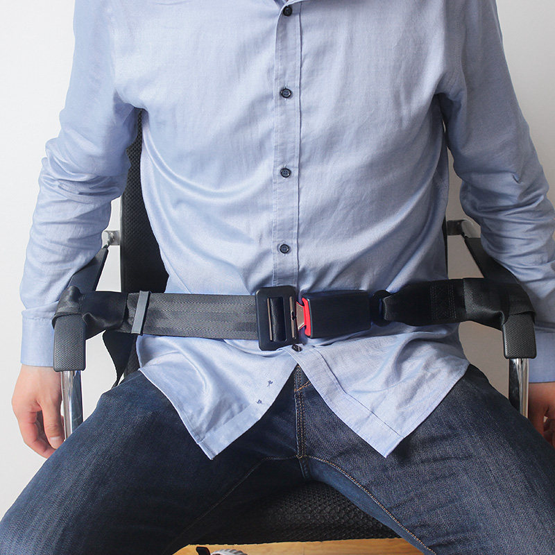 Electric tricycle rear seat child seat belt two-point type elderly wheelchair insurance with battery motorcycle strap