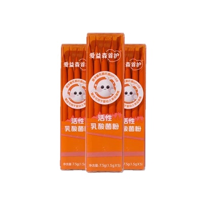 爱益森首护益生菌小橙条