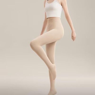 蕉下打底裤连裤袜鲨鱼裤黑色显瘦