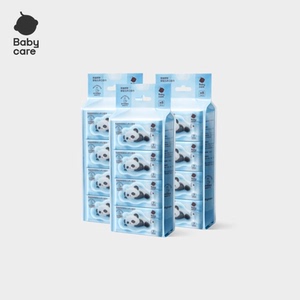 详情领专属优惠babycare熊猫湿纸巾婴儿便携手口专用宝宝7抽