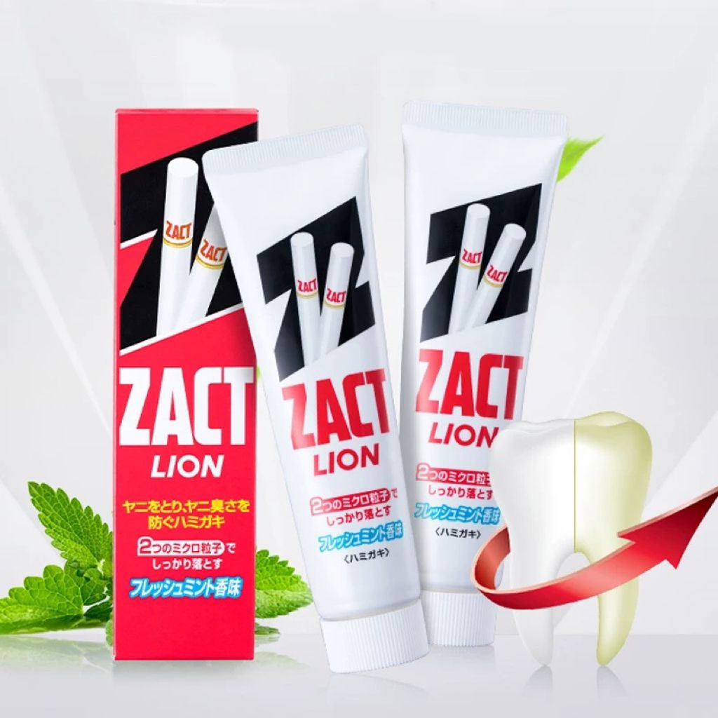 LION狮王zact去烟渍牙膏150g*2支