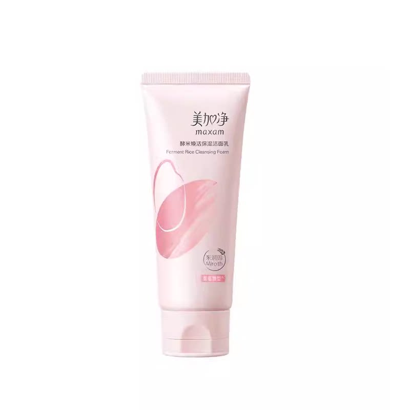 美加净酵米焕活保湿红米洁面乳100g