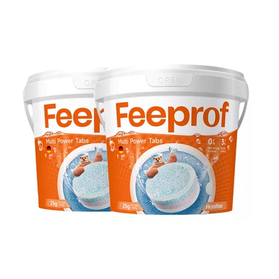 菲碧清洗衣机槽清洁剂泡腾片600g共12粒