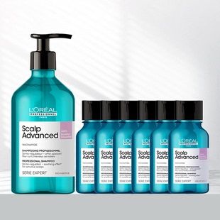 欧莱雅pro洗发水500ml+100ml*6体验装