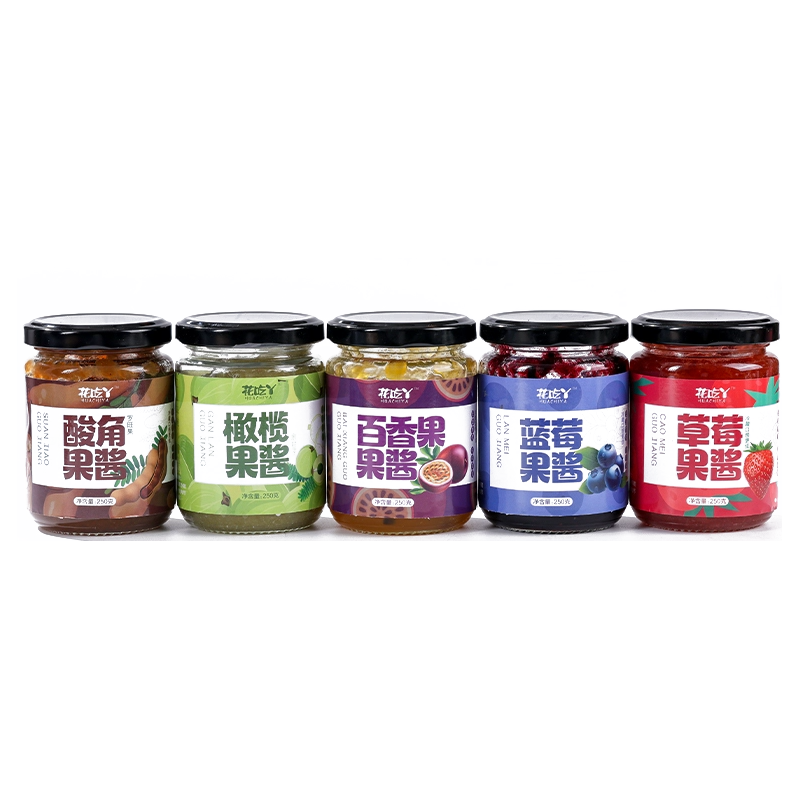 0添加蓝莓酱草莓酱酸甜可口百香果酱酸角酱早餐涂抹面包吐司烘焙