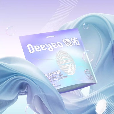 德佑蚕丝安睡裤夜用女经期用防漏专用透气卫生巾拉拉裤大码安心裤