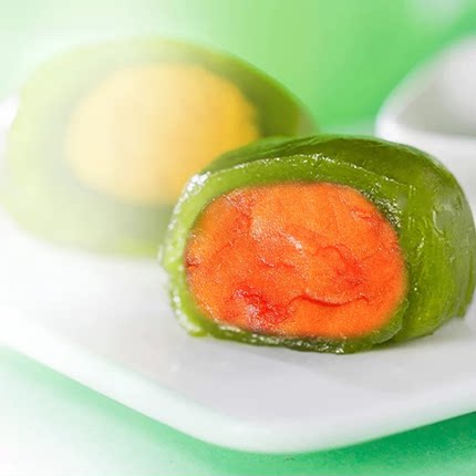 艾草青团整箱网红蛋黄肉松黑芝麻红豆沙清明果时令糯叽叽糕点团子