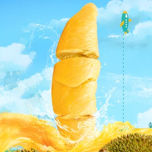 泰猫猫山王榴莲肉900g