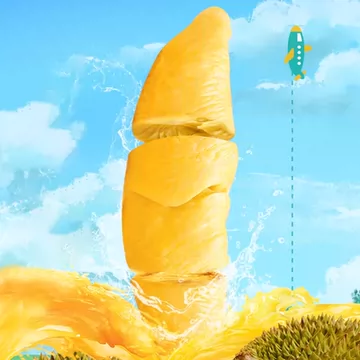 泰猫猫山王榴莲肉900g