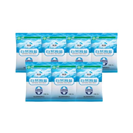 海跃自然海盐400g未加碘海盐无抗结剂食用盐