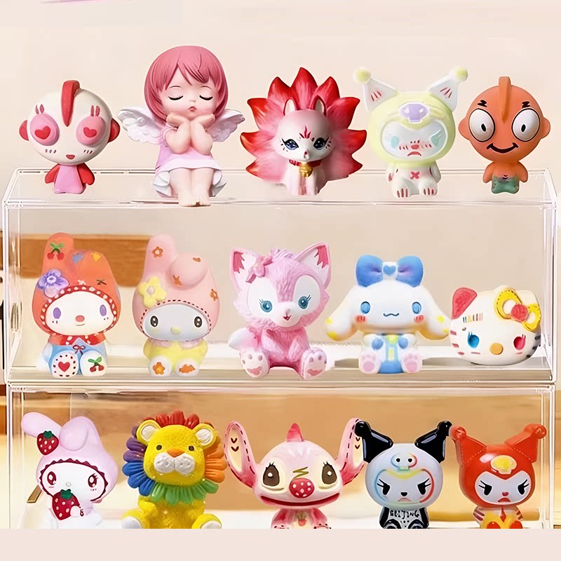 网红爆款石膏娃娃白胚彩绘10个