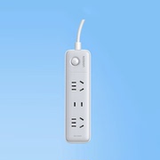 【绿联官旗】多功能插座插排0.5m+3孔位