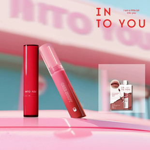拍3件！intoyou开盖唇釉+融点唇蜜