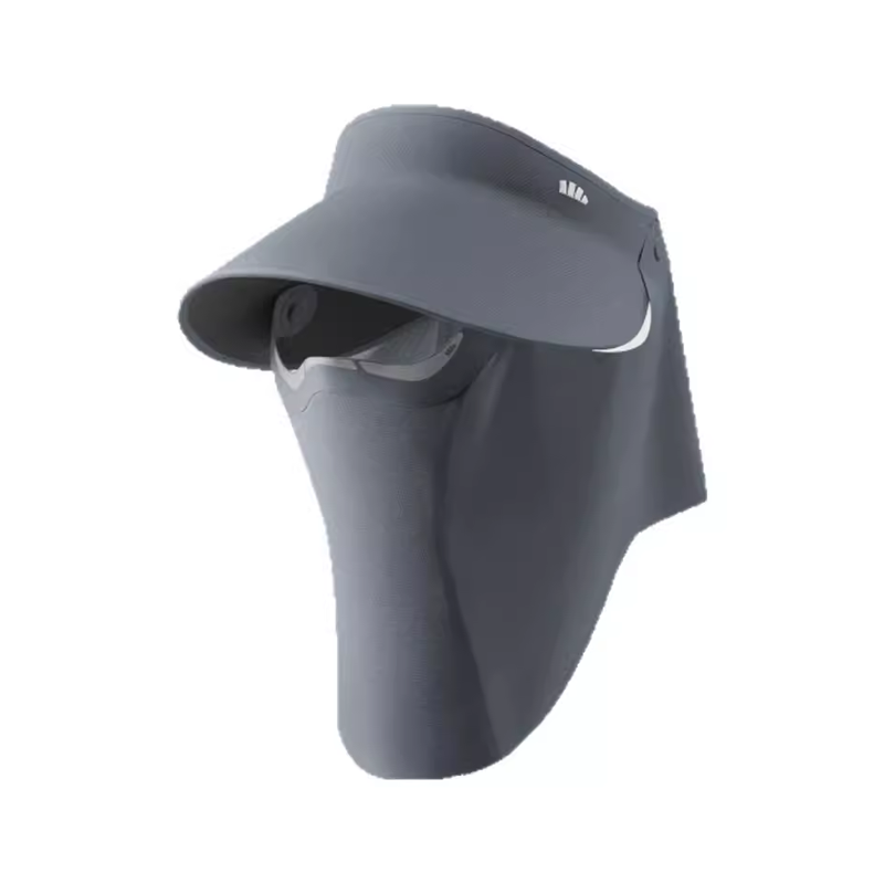 蕉下磁吸面罩全防护帽女蛋卷帽AS721可拆遮阳太阳帽防晒帽面护帽