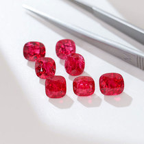 Spinel Dove Blood Jedi Warrior Burmese High Quality Color Treasure Nude Stone 18K Custom Studded Ring Earring JJS11