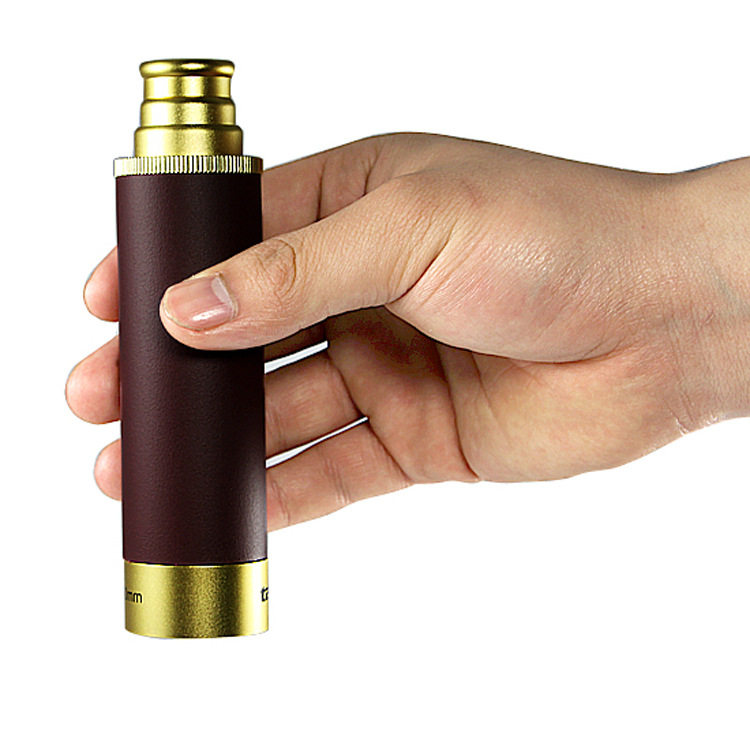 25 x 30 Scrolled Pirates Super Handheld High - double HD Single Body Night Vision with Leather Gift Telescope