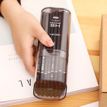 New deli high-grade writing pencil HB pencil hexagonal pen barrel 50 student sketch pencil