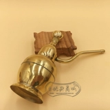 Металлический латунный мундштук, ретро кальян