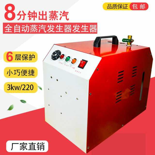 Lazy Star 3KW Automatic Electric Heating Steam Generator Small Portable Fast SAIC Iron Curtain Garment