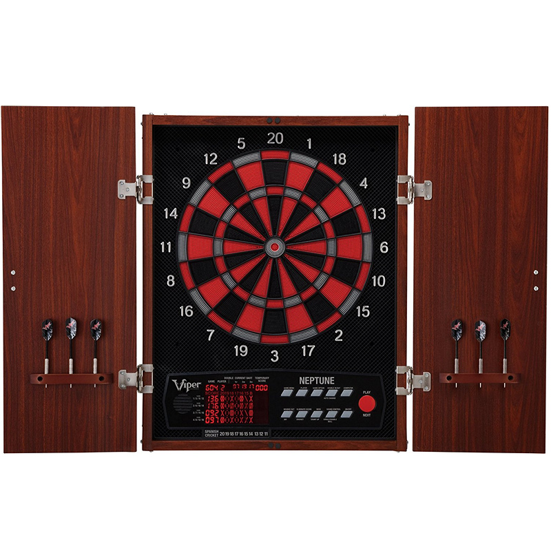 Viper Luxury Wooden Box Electronic Dart Machine Competition With the same Scoring Fly Mark Target Gift Package price