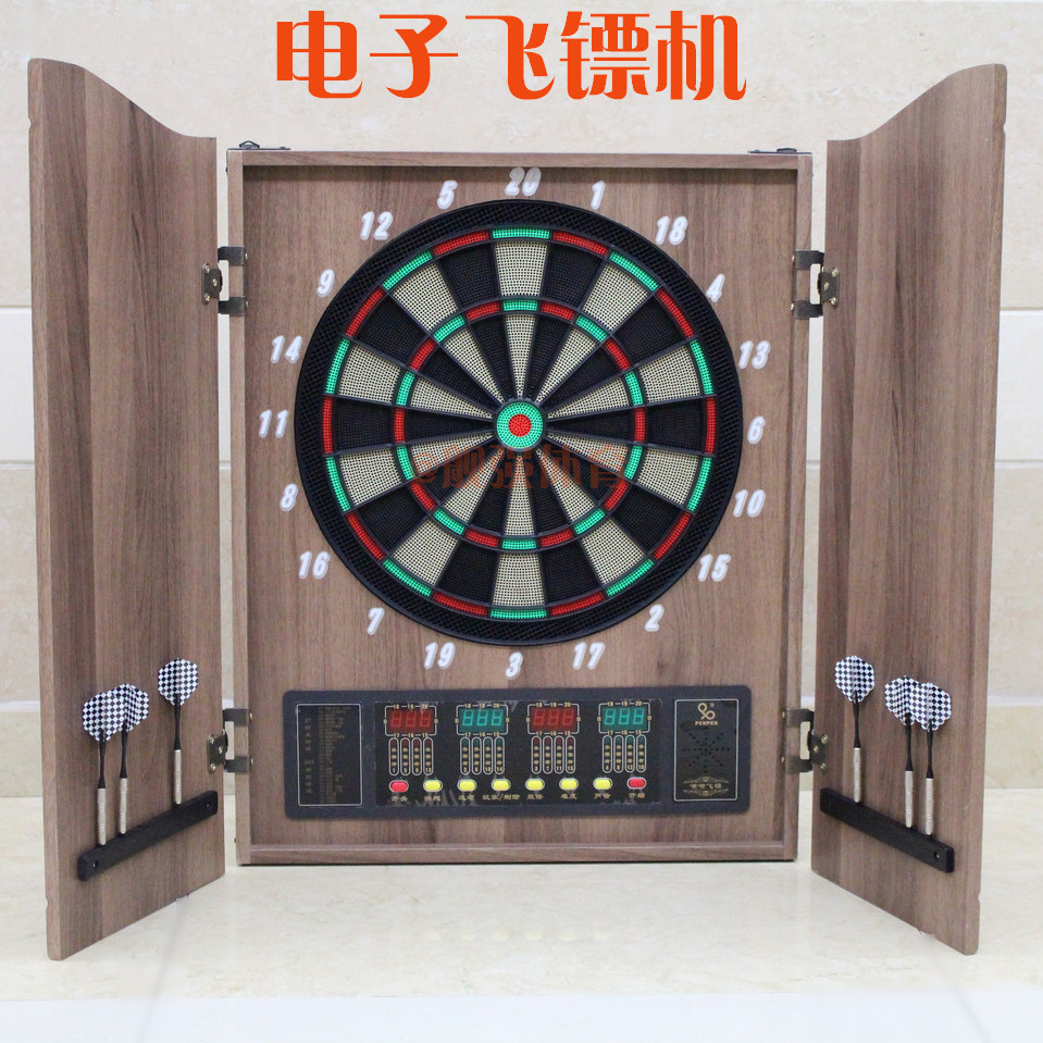 Hộp gỗ phi tiêu điện tử phi tiêu mềm mục tiêu tàu mạnh phi tiêu an toàn thể thao thiết lập - Darts / Table football / Giải trí trong nhà bảng phi tiêu gỗ