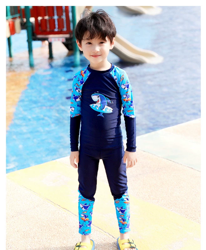Youyou Children Đồ bơi cho bé trai Chia bé Lớn Trẻ nhỏ Trẻ sơ sinh Học sinh Đồ bơi Bộ đồ bơi - Bộ đồ bơi của Kid