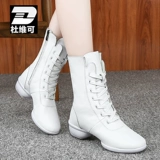 Туфли, утепленные сапоги, танцующая высокая обувь, ботинки, из натуральной кожи