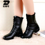 Туфли, утепленные сапоги, танцующая высокая обувь, ботинки, из натуральной кожи