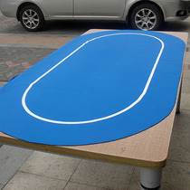 Poker table mat Texas Holdem tablecloth 90cmx 180cm with back pocket