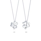 周生生 Официальная прямая платиновая подвеска Pt950 Love Clover, праздничный подарок, цена 83767P