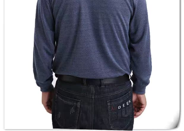 Xuân 2018 nam trung niên áo thun dài tay cotton rộng rãi thêm mã lớn bố cộng với phân bón để tăng áo thun trung niên quần sooc