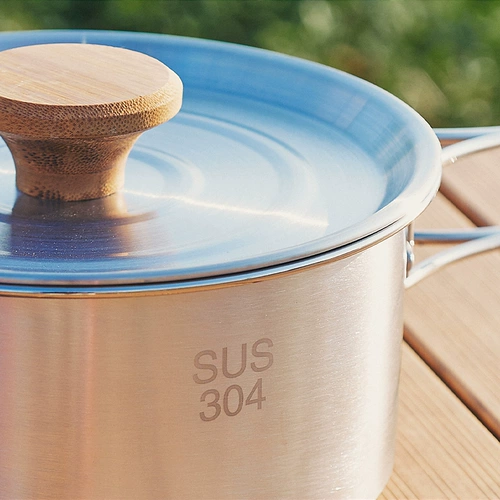 На открытом воздухе 304 из нержавеющей стали набор Wok Wild Field Field Open Ying Ying Ying Camp