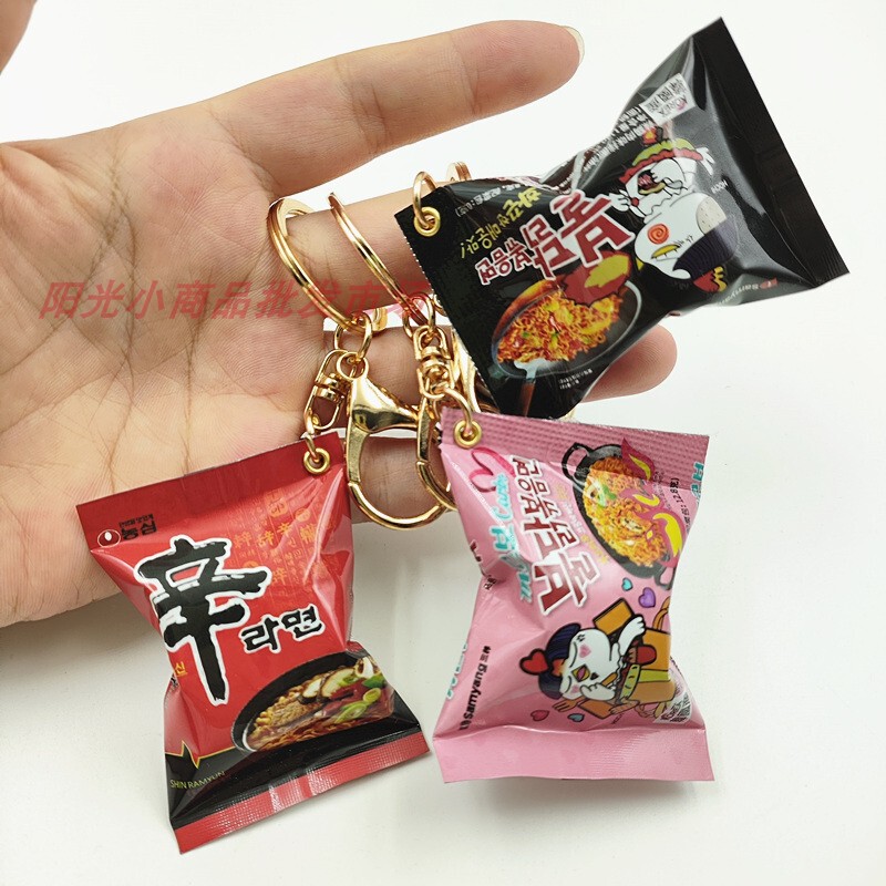 Simulated Shin Ramyun Turkey Noodle Keychain, Squeezable Stress-Relief Toy, Instant Noodle Snack Bag, Daily Bag Accessory Simulated Shin Ramyun Turkey Noodle Keychain, Squeezable Stress-Relief Toy, Instant Noodle Snack Bag, Daily Bag Accessory
