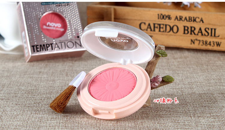NOVO đích thực 臻 漾 漾 漾 粉 phấn má hồng the face shop
