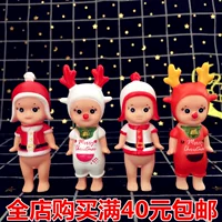 [sonny angel圣诞节蛋糕装饰摆件小鹿圣诞娃娃圣诞礼物甜品台装饰]
