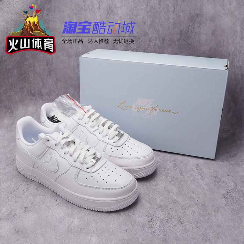 Volcano Sports Nocta Nike Air Force 1 Low Af1 Pure White Air Force Sneakers Cz8065