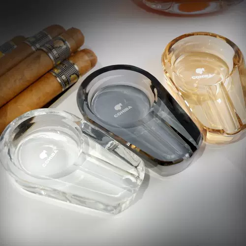 Трендовая стеклянная модная портативная пепельница, 2022