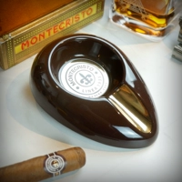 Темно -коричневая капля воды Монте 1 бит