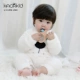 Trang phục cho bé 0-3 tuổi 9 mùa thu đông bé gái 6 tháng 12 Bộ đồ ngủ nhung san hô Quần áo mùa đông 5 quần áo bé nam
