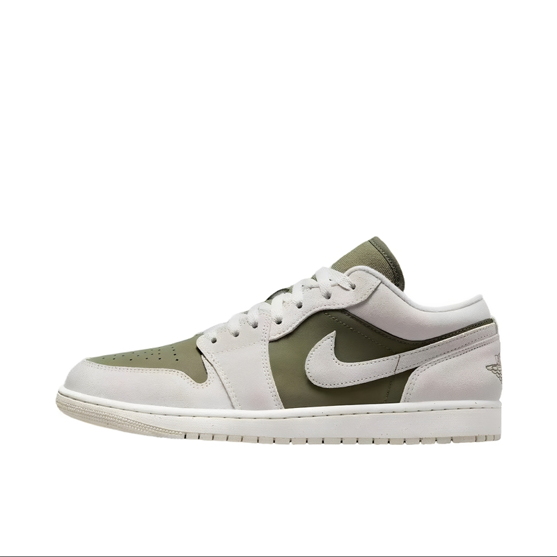 Nike Air Jordan 1 Jordan Color-Blocked Retro Supportive Wear-Resistant Fashionable Sneakers Hv4089-201