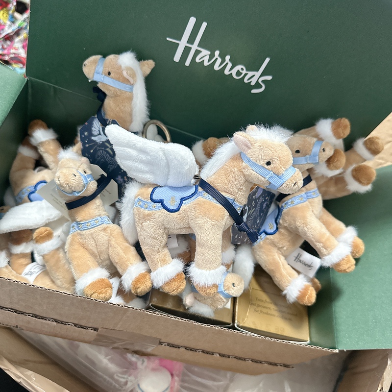 In Stock Uk Harrods Pony Pendant Angel Pony London Keychain Keyring