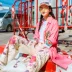 Suluo Danfeng Thiết kế ban đầu áo sơ mi nữ mùa xuân và mùa thu mới thêu retro dài áo dài tay - Áo sơ mi mẫu áo sơ mi dài tay nữ đẹp Áo sơ mi
