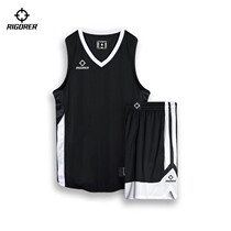 Associate CUBA Style Basketball Suit Crash Color Adult Competition Training Single Face Wear Standard Hygroscopic Perspiration Breathable Man