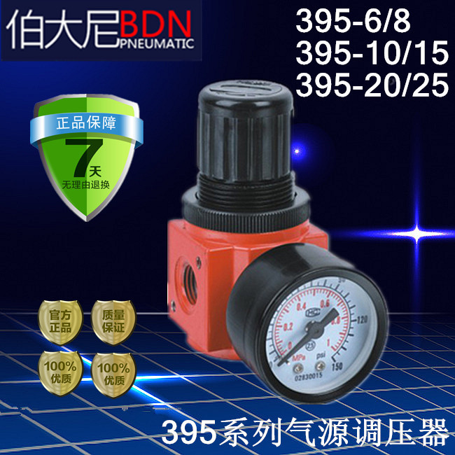 Bergenie BDN 39 Series Gas Source Processor 395-6 8 395-10 395-10 15 395-20 25 25 Regulators