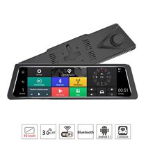 Car DVR Mirror 10 Inch IPS Touch Screen 3G Network Android 5