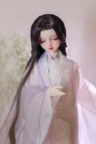 Sweet wine B J D - (click-click planet) BJD ancient wind wig styling wig hand-hooked styling finished product