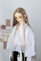 Sweet wine B J D - (click on the planet) bjd high temperature silk length straight hair cape with long hair split 3 points 4